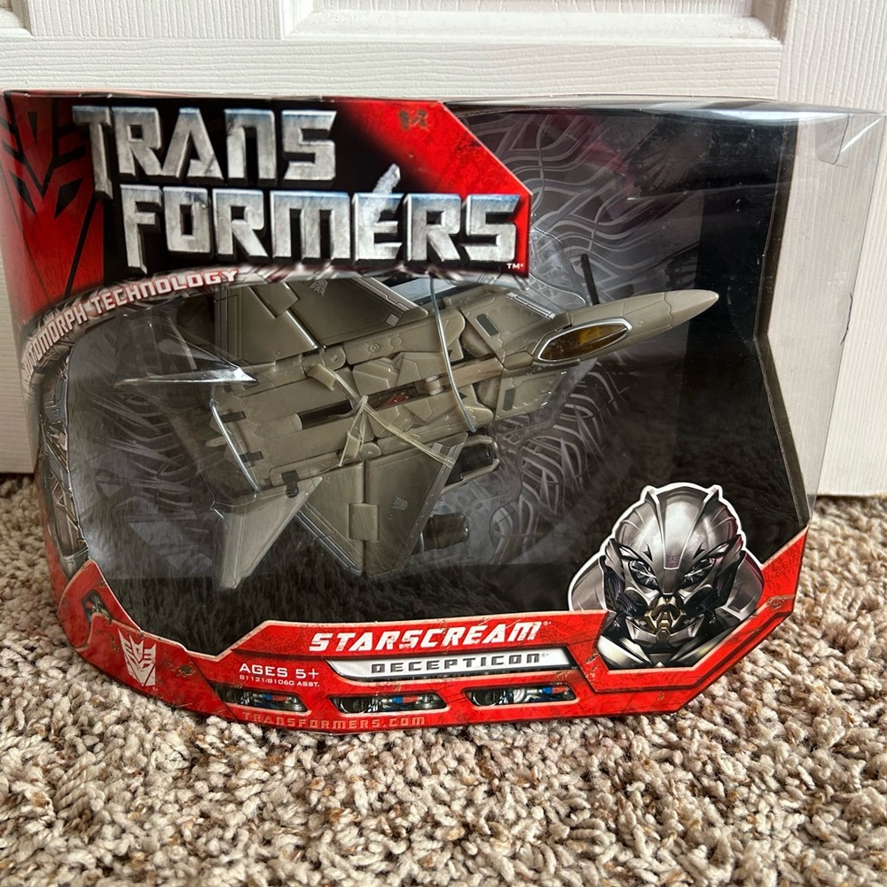 Starscream Decepticon Toy - Gray